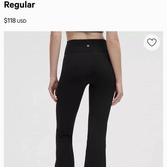 Lululemon Groove Nulu Flare Pant Black Size 4 High Rise 32” Inseam - Picture 10 of 12